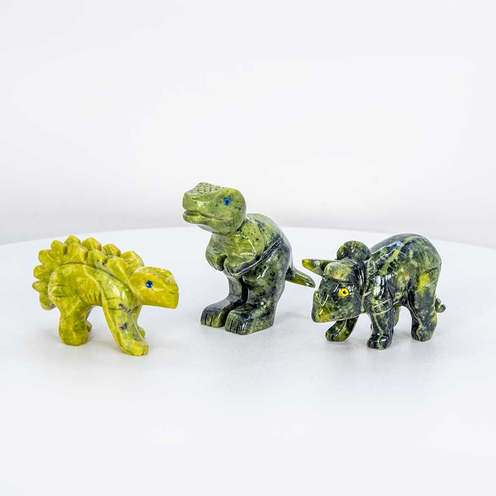 Gemstone Carved Figurines